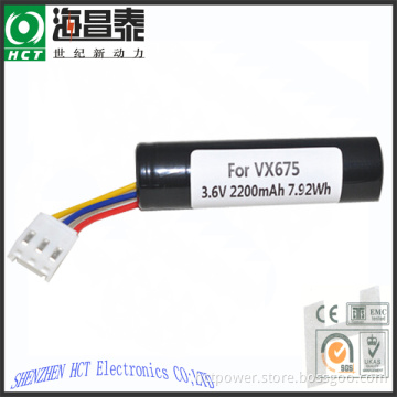 Battery Pack for Verifone Vx675 (2600mAh capacity)